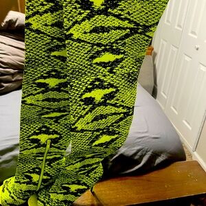 Size 7 thigh high boots! Worn once!